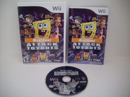 Nicktoons: Attack of the Toybots - Wii Game